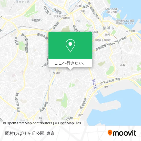 岡村ひばりヶ丘公園地図