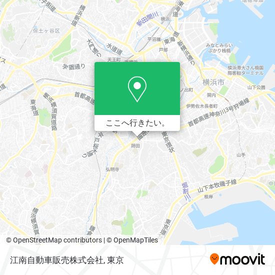 江南自動車販売株式会社地図