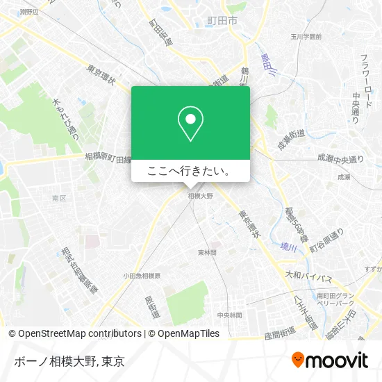 ボーノ相模大野地図