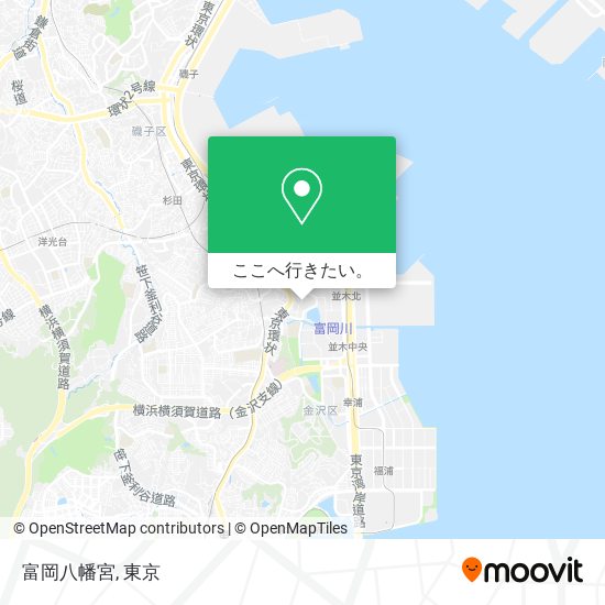 富岡八幡宮地図