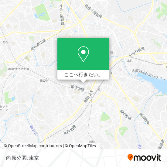 向原公園地図