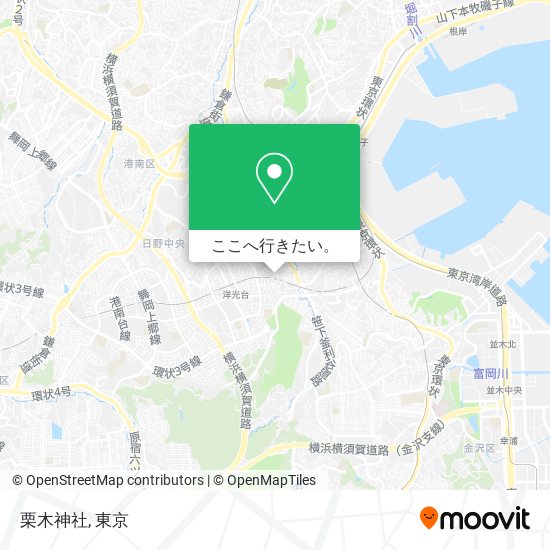 栗木神社地図