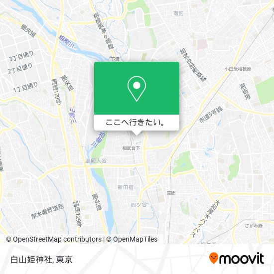 白山姫神社地図