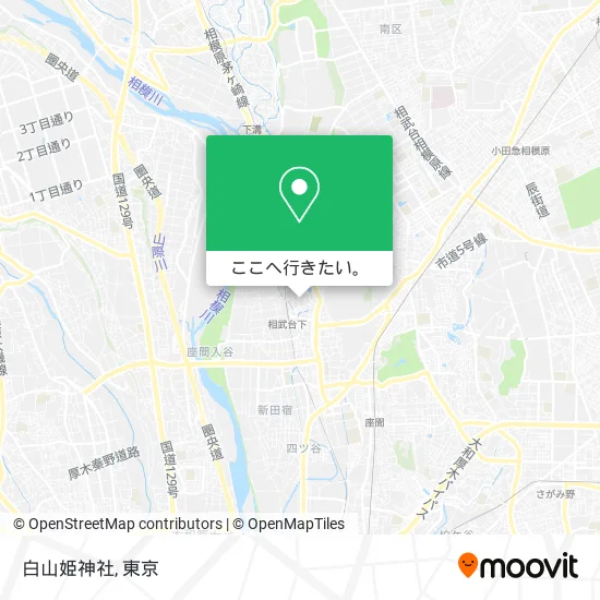 白山姫神社地図