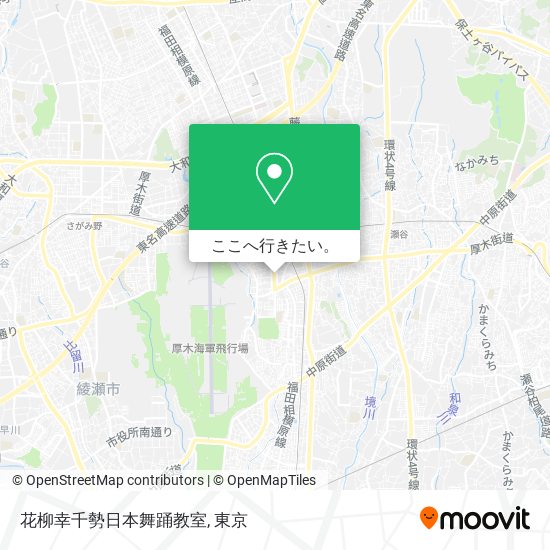 花柳幸千勢日本舞踊教室地図