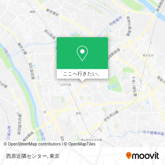 西原近隣センター地図