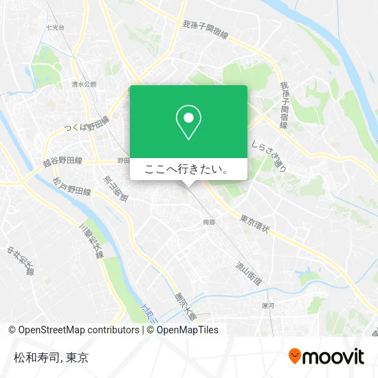 松和寿司地図