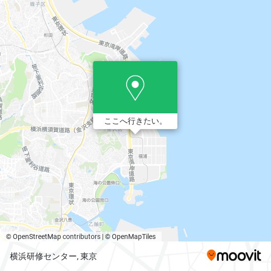 横浜研修センター地図