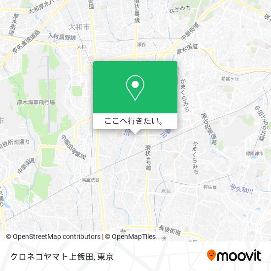 クロネコヤマト上飯田地図
