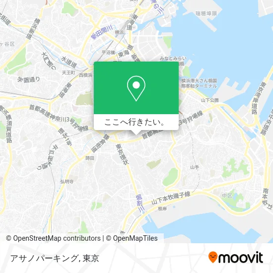 アサノパーキング地図