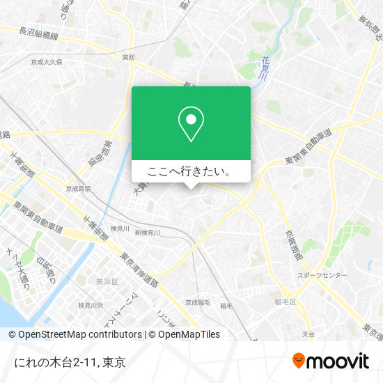 にれの木台2-11地図