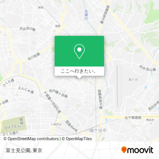 富士見公園地図