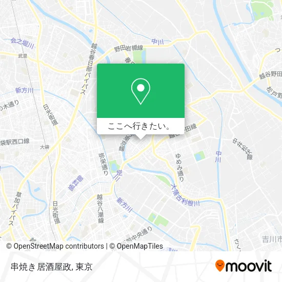 串焼き居酒屋政地図