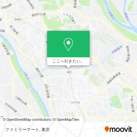 ファミリーマート地図