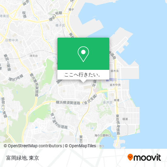 富岡緑地地図