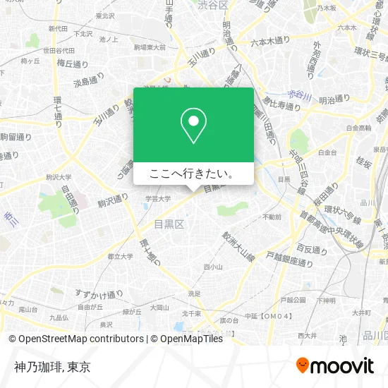 神乃珈琲地図