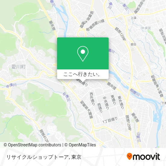 リサイクルショップトーア地図