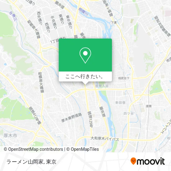 ラーメン山岡家地図