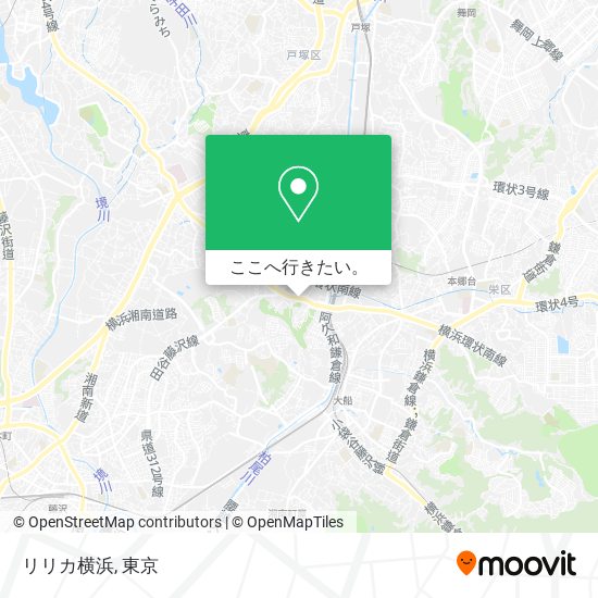 リリカ横浜地図