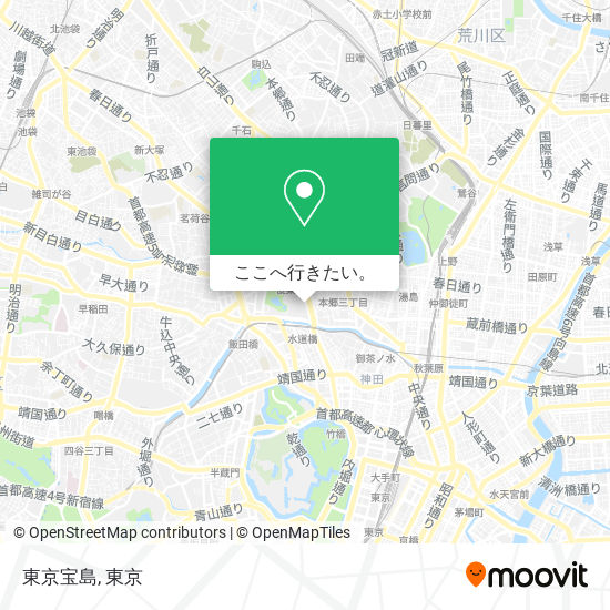 東京宝島地図