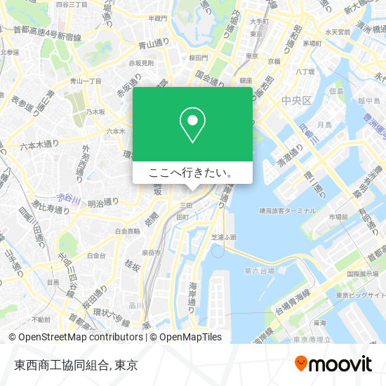 東西商工協同組合地図