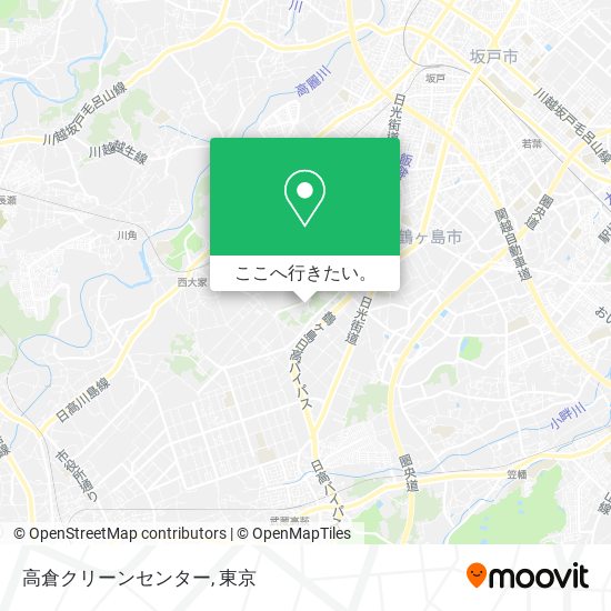 高倉クリーンセンター地図