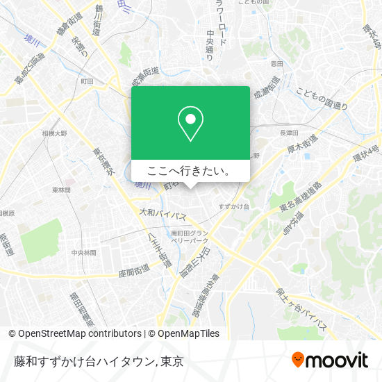 藤和すずかけ台ハイタウン地図