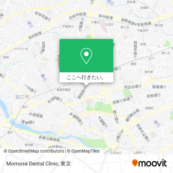Momose Dental Clinic地図