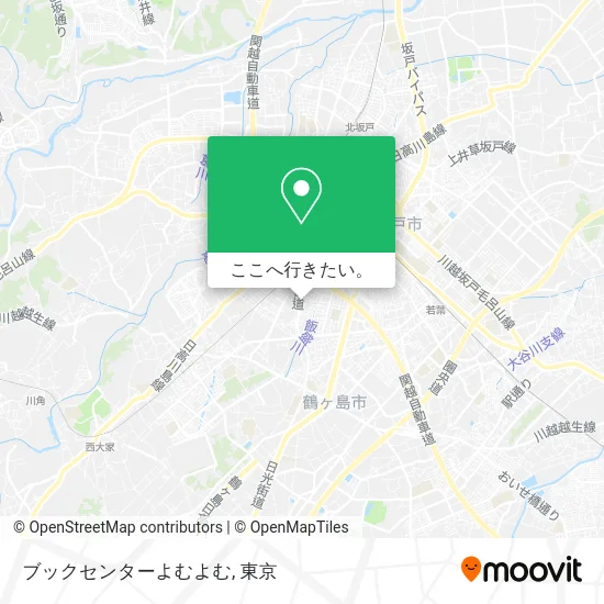 ブックセンターよむよむ地図