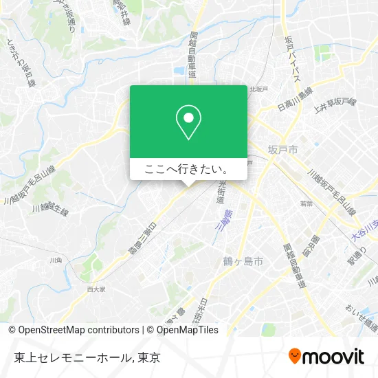 東上セレモニーホール地図