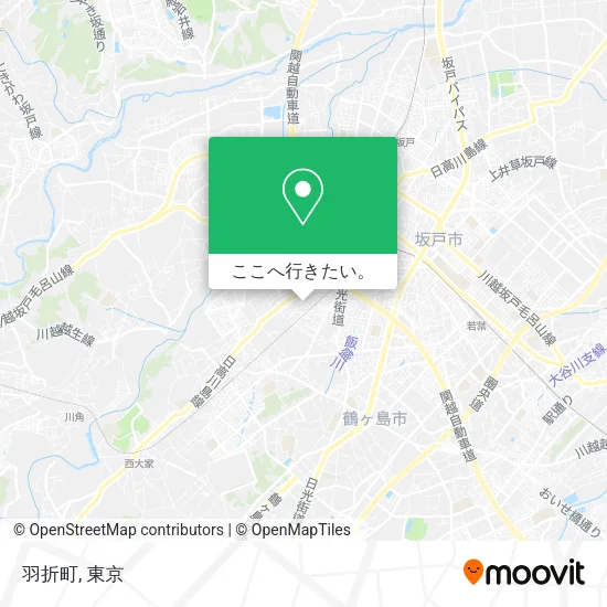 羽折町地図