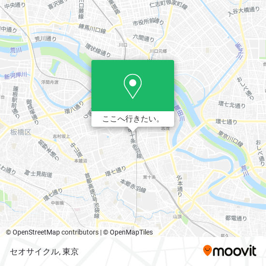 セオサイクル地図