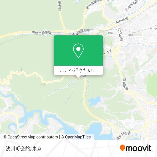 浅川町会館地図