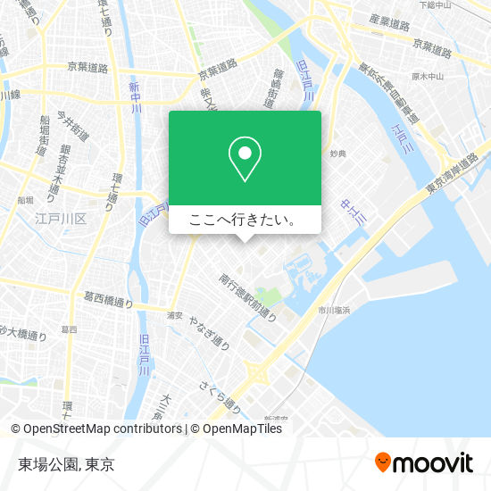 東場公園地図