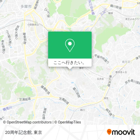 20周年記念館地図