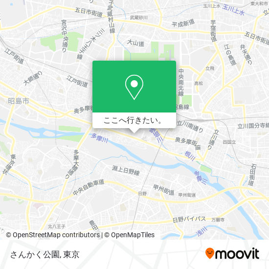 さんかく公園地図