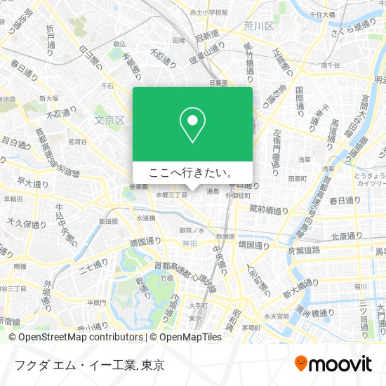 フクダ エム・イー工業地図