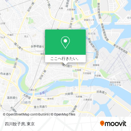 四川餃子房地図