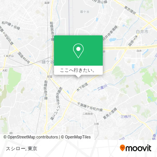 スシロー地図