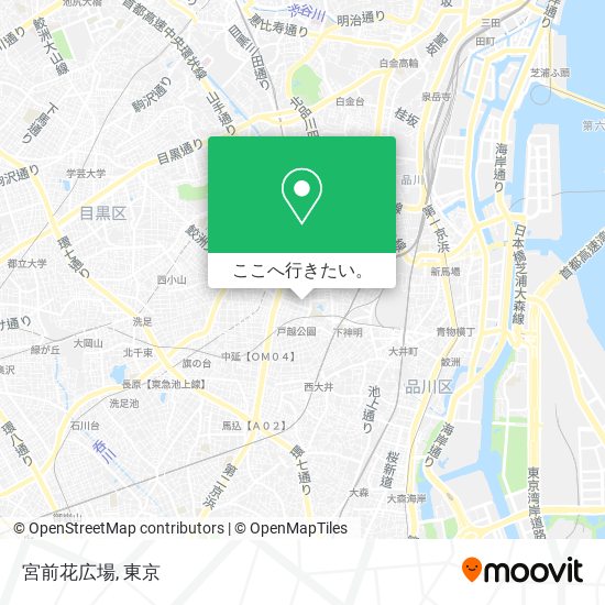 宮前花広場地図