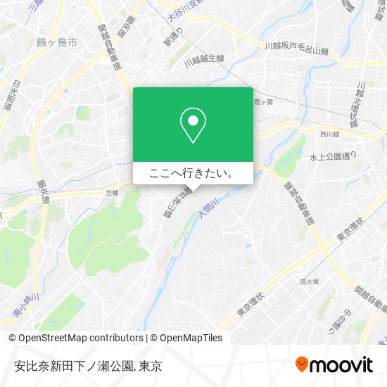 安比奈新田下ノ瀬公園地図