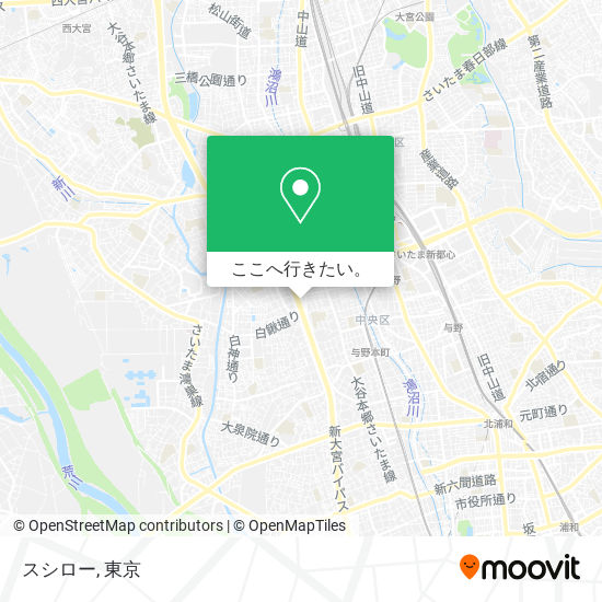 スシロー地図