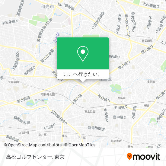 高松ゴルフセンター地図