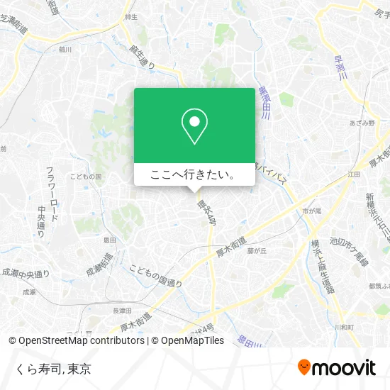 くら寿司地図