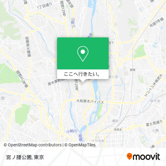宮ノ腰公園地図