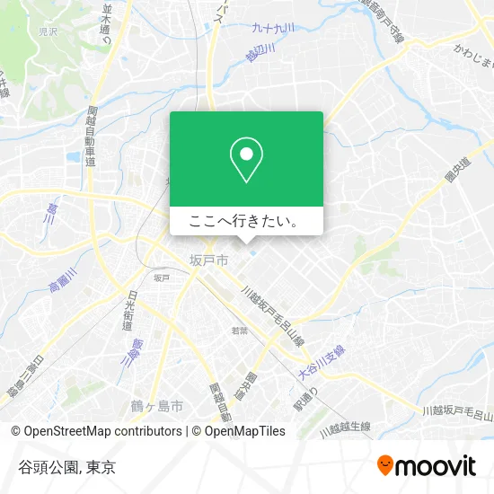 谷頭公園地図