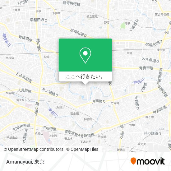 Amanayaai地図