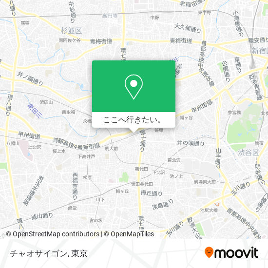 チャオサイゴン地図