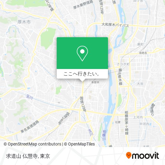 求道山 仏慧寺地図