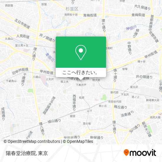 陽春堂治療院地図
